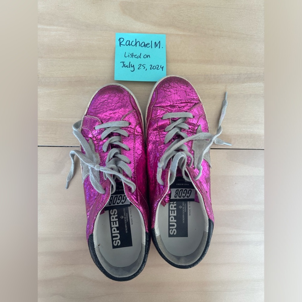 Golden Goose Superstars Pink